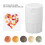 White 4 in 1 Pill Cutter and Grinder with Separation Function 7