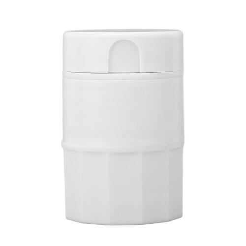 White 4 in 1 Pill Cutter and Grinder with Separation Function 1