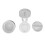 White 4 in 1 Pill Cutter and Grinder with Separation Function 6