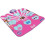 Barbie Electronic Dance Mat, Bluetooth & Light Up, 6 Game Modes, Pink 7