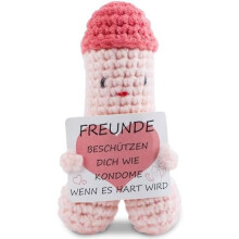 Moiuguli Pocket Hug Positive Doll Warm Words Comfort Gift German Made Birthday Get Well Encouragement Present Potato Alternative