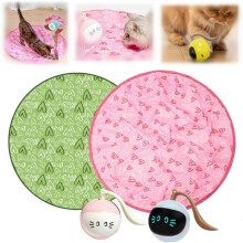 (Hunting hood, green) Ball Cat Toys, Cat Toy, Interactive Cat Toy, Rechargeable Moving Cat Toys