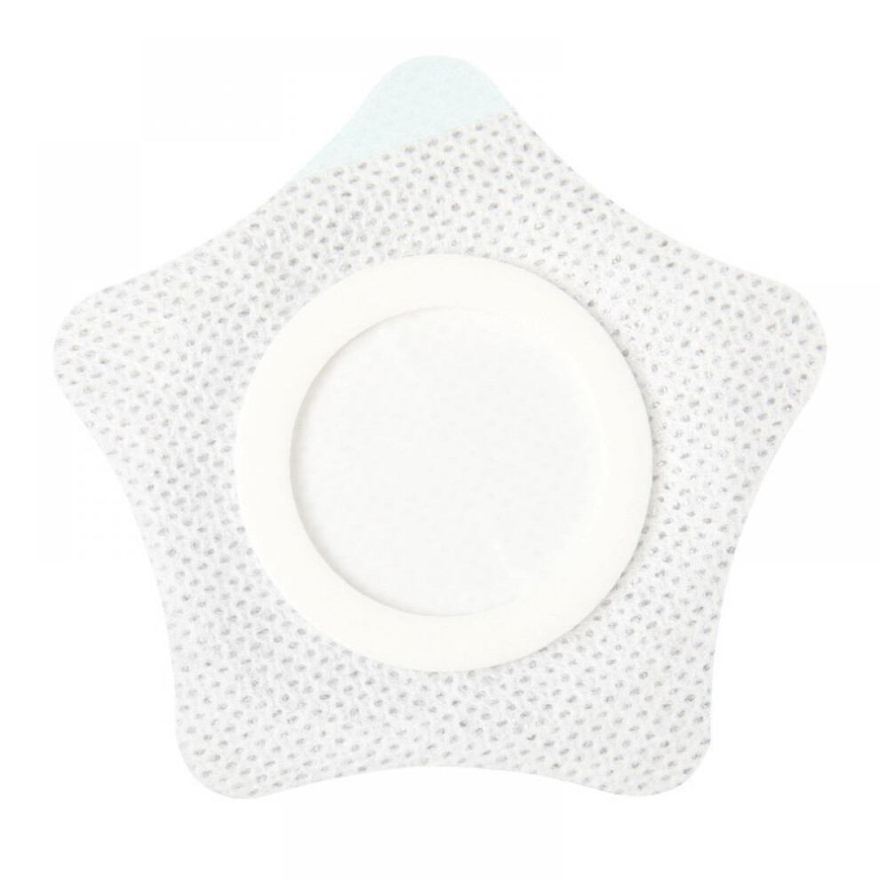 Castor Oil Belly Pack Wraps, Self-Adhesive Castor Oil Patches for Belly Button, Highly Absorbent Spunlace Cloth Disposable Wraps with Five-Pointed