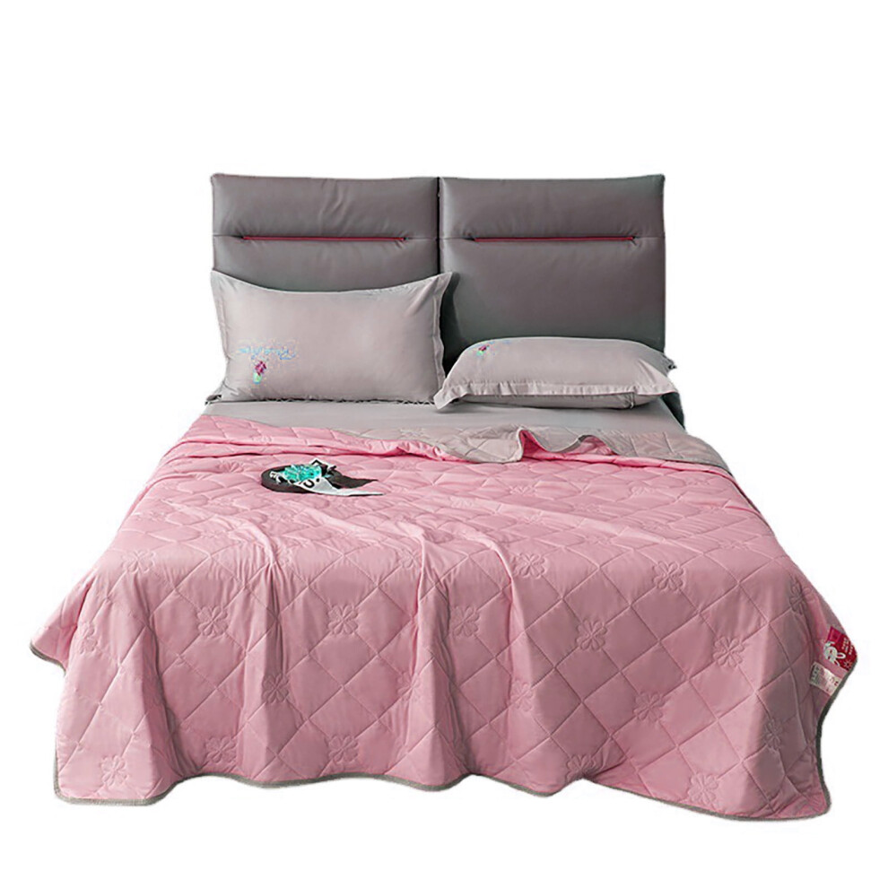 Ice Cooling Blanket for Night Sweats, Cooling Technology Breathable Lightweight Blanket for Hot Sleepers, Double-Sided Cold Touch Fabric Quilt, Soft