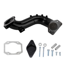 High Flow Air Intake Elbow Tube For GMC 2500 3500 6.6L LML Engines 2011-2015, Universal Accessory Aluminum Alloy Material Turbo Charge Pipe Kit High