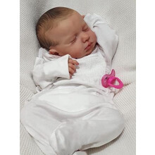 (50 cm) Zero pam Reborn Baby Doll 20 Inch 50 cm Full Silicone Vinyl Washable Movable Joints Realistic Baby Doll for Toddlers