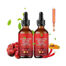 (3pc)Cayenne Pepper Drops with Hawthorn Beetroot | Turmeric & Vitamin K2 & D3