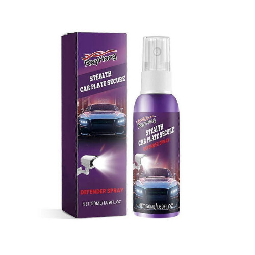 Invisible License Plate Spray, License Plate Reflective Spray