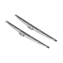 Hochwertige Edelstahl-Wischerblätter für Autos, 12 Zoll/30,48 cm, silbern, universell passend