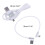 90 graden micro-USB-kabel Rechte hoeklader L-vorm-1m 3