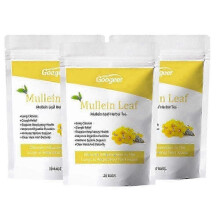 (60pcs 3bags) 20-60pcs Mullein Leaf Tea Bags Herbal Lung Cleansing Breathing Cough Relieve Tea