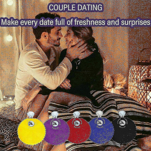 (Red) Couples Position Selector, Couples Roulette Spinner, Romantic Date Night Dice Game, Increase Intimacy 1