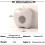 Eowppue Plastic Wrap Dispenser Box with 300 Sheets Plastic Wrap, Elastic Band Kitchen Food Wrap Organizer Storage Container 2