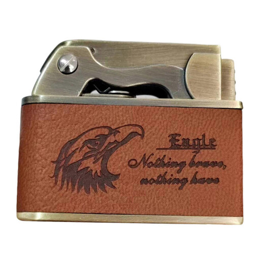 (A) Vintage Kerosenes Lighter Exquisite Craftsmanship Unique Design Gentlemen's Accessory