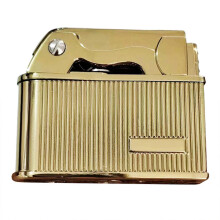 (B) Birthday Holiday Retro Kerosenes Lighter Metal Windproof Reliable Thoughtful Gift