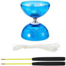 (Blau) Will Diabolo Juggling Set with Diabolo Sticks - Outdoor Freestyle Sport Toy for Beginners and Kids (Blue)