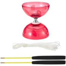 (Rot) Will Diabolo Juggling Set with Diabolo Sticks - Outdoor Freestyle Sport Toy for Beginners and Kids (Blue)