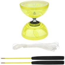 (Gelb) Will Diabolo Juggling Set with Diabolo Sticks - Outdoor Freestyle Sport Toy for Beginners and Kids (Blue)