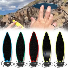 AFCJLTO Finger Surfboard Set, 5 Mini Finger Skateboards Toys for Kids Adults, Mini Fingerboards Skateboard Design Stress Relief Toy