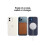 iPhone 12, 12 Pro APPLE silicone white MagSafe protective case 4
