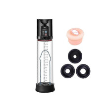 1pc Rechargeable Automatic vacuum Enlar for man