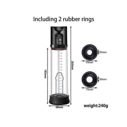 1pc Rechargeable Automatic vacuum Enlar for man 2