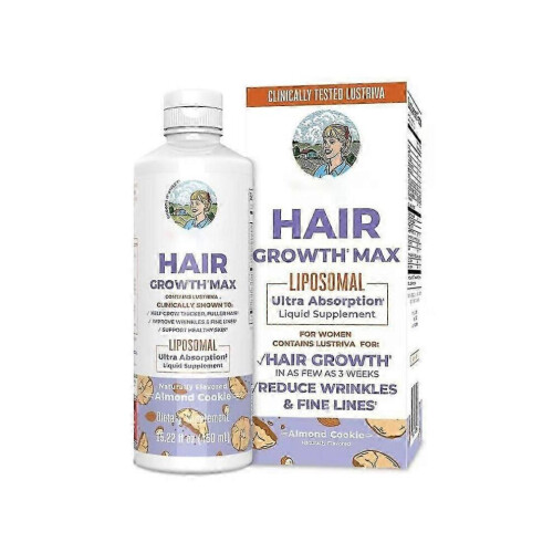 Mary Ruth's Liposomal Hair Growth Max with Lustriva