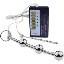 Urethral Sound Penis Plug with Multi Mode Vibration for Men Smooth Insertion Prostate Play
