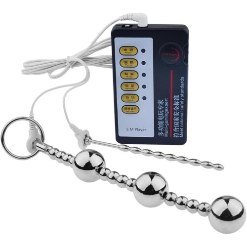 Urethral Sound Penis Plug with Multi Mode Vibration for Men Smooth Insertion Prostate Play