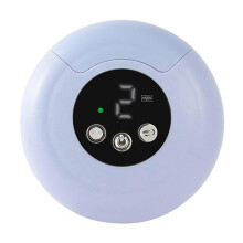(Purple) Anti-Pinch Electric Nail Cutter Pocket-sized, USB Rechargeable. Relaxing Grooming Session