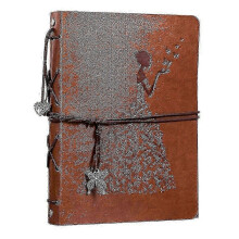 (Style 2 brown) Leather Diy Photo Album Scrapbook Album Photo Book Vintage Photo Book