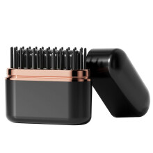 (Black) Mini Hair Straightener, Cordless Rechargeable Portable Hair Straightener, Temperature Control, Rapid Heating, Anti-Scalding Shell.