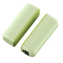 (Green) Pro 2 In 1 Rechargeable Hand Warmers 3s Fast Heating for Office Desktop Companion