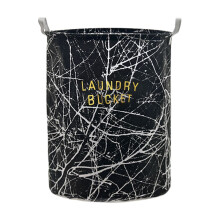 (A) Large Laundry Basket Collapsible Round Laundry Hamper Storage Bin