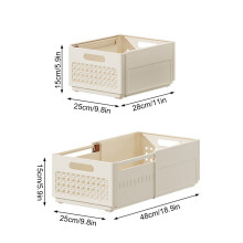 (Multicolor) Clothes Storage Box Retractable Home Wardrobe Storage Box Pants Clothing Storage Box Drawer Type Classification Sorting Box