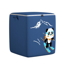 (B) Oversized Clothes Quilts Storage Bag Wardrobe Sorting Storage Box Portable Storage Bag Zipper Cup Storage Bag