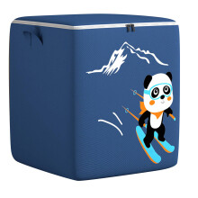 (C) Oversized Clothes Quilts Storage Bag Wardrobe Sorting Storage Box Portable Storage Bag Zipper Cup Storage Bag