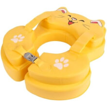 Uhngw Kids Swim Ring - Inflatable-Free PVC Swimming Aid for Children | Comfortable Portable Water Toy for Lakes Rivers Beaches and Family