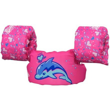 Bestway Kids Swim Vest Puddle Jumper with Adjustable Straps, Dolphin Design, Foam Padding, for Ages 2-6 Years, 15-30 kg, Safe Swimming Aid