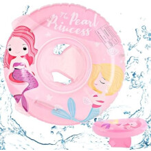 (Meerjungfrau) Baby Swim Ring, Inflatable Baby Float with Seat, Cute Cartoon Float for Toddlers, Swimming Pool Bath Accessories for Infants and Kids