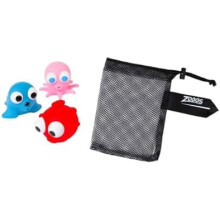 Zoggs Unisex-Youth Float Friends 3PC Water Toy Set, Swimming Aid, Pool Toys for Kids, Assorted Colors