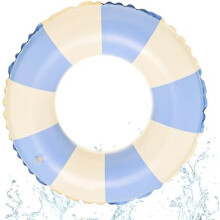 (B) GUBOOM Kids Swim Ring, Inflatable Pool Float, Durable Swimming Tire, Air Mattress Swim Ring for Children Ages 5-9