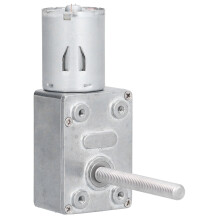 DC Getriebemotor Schraubengetriebe Selbsthemmend 12V M6 Gewinde 50mm Welle JGY‑370 40U/min