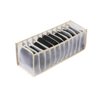 (A) Washable Wardrobe Clothes Organizer,Underwear, Socks Compartment Storage Box