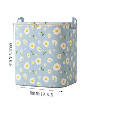 (B) Oversized Clothes Quilts Storage Bag Wardrobe Sorting Storage Box Portable Storage Bag Zipper Cup Storage Bag