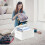 (B) Clothes Sorting And Storage Box, Large Size Clothes Storage Box, PVC Foldable Wardrobe Sorting Box, Household Storage Box 2