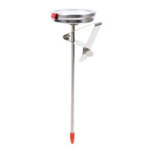 Deep Frying Thermometer Stainless Steel 50300 Large Dial with Pan Clip 30cm