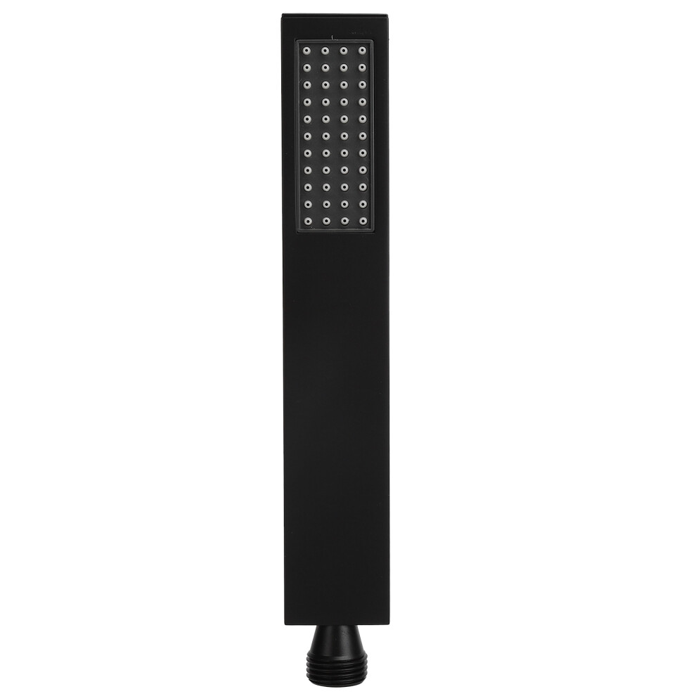 Handheld Shower Head With High Pressure, High Pressure Brass Material Square Design Handheld Shower Spray For Bathroom Showering System, Durable 9358999853536
