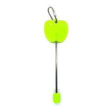 Stainless Steel Meat Food Holder Stick Fruit Skewer Bird-Green