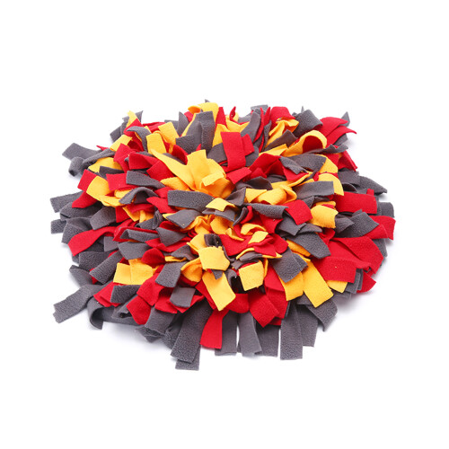 Pet Dog Snuffle Mat Nose Training Sniffing Pad-Red large